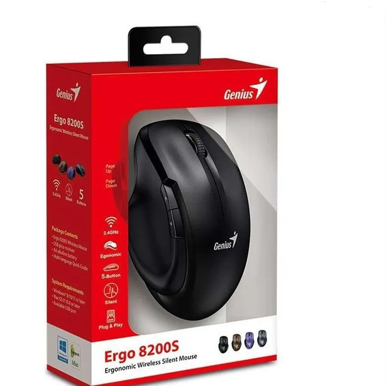 Genius-Ergo-8200S-Wireless-Silent-Mouse