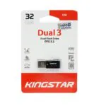 فلش مموری کینگ استار مدل S30 Dual 3 ظرفیت 32 گیگابایت